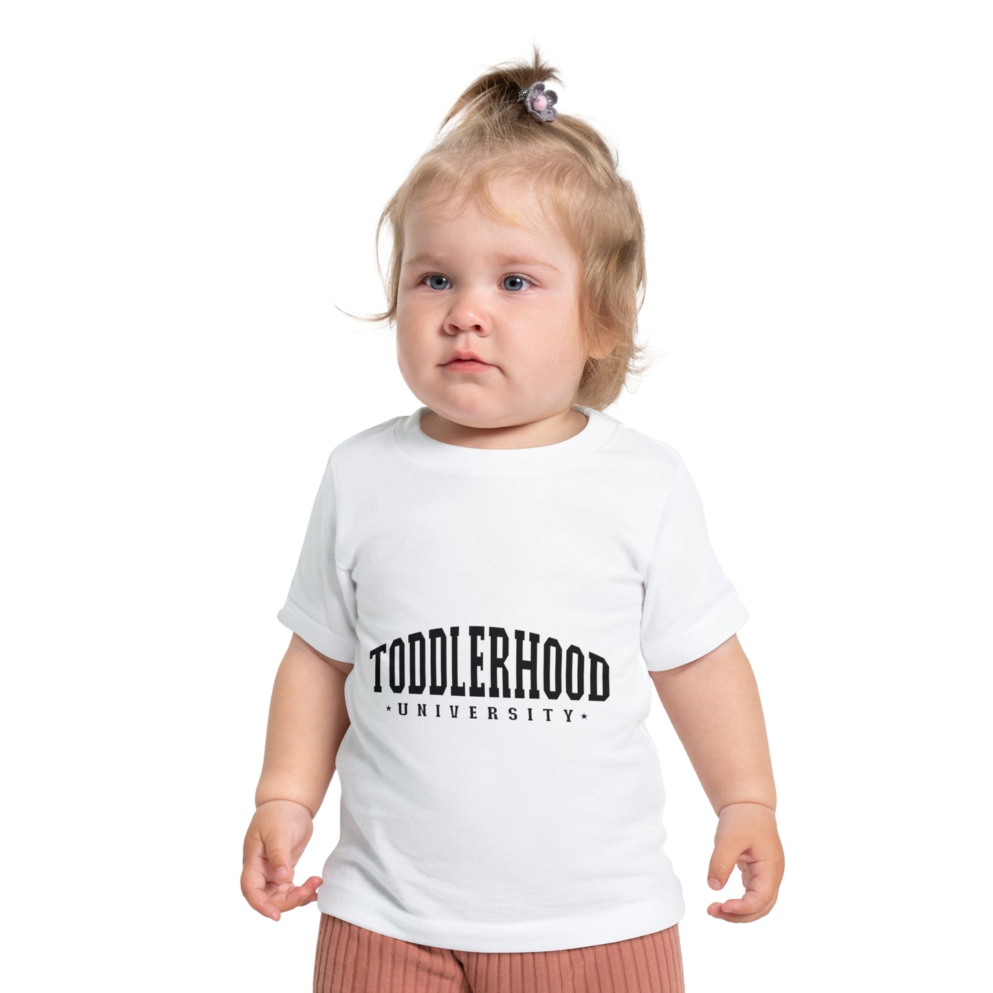 Toddler Short Sleeve T-Shirt - Toddlerhood University Design for New Parents