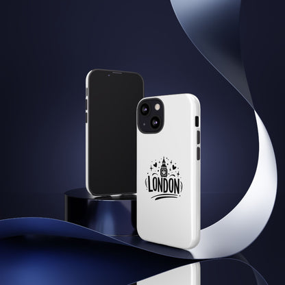 Stylish Phone Case for London Lovers, London Gift, Travel Accessory, Unique Smartphone Case, Cityscape Phone Cover