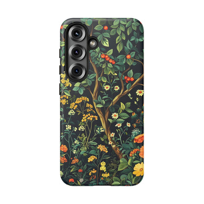 Floral Phone Case - Tough Cases, Colorful Nature Design, Gift for Flower Lovers, Phone Accessory, Unique Cell Phone Cover
