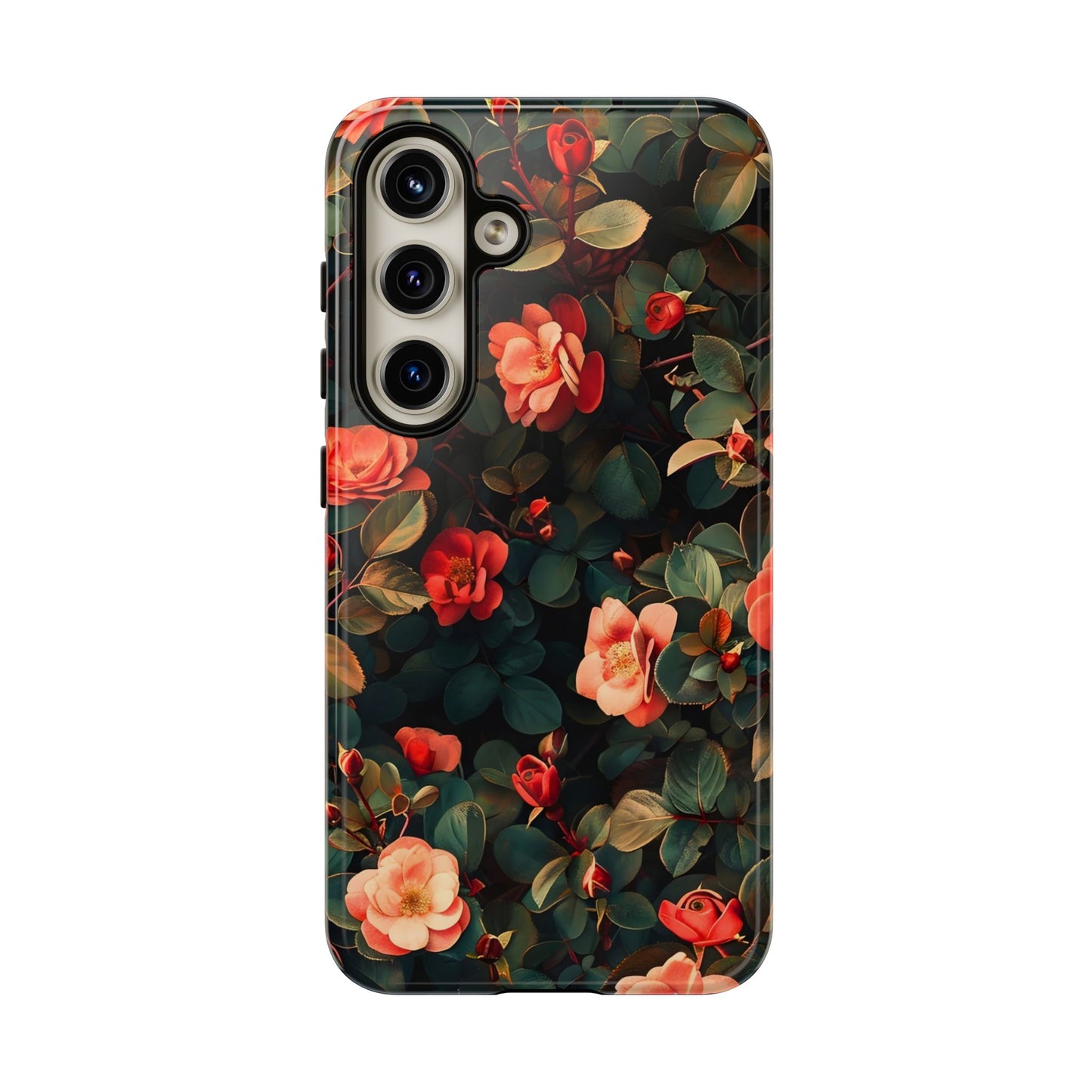 Floral Phone Case - Elegant Floral Design, Tough Protective Case, Perfect Gift for Her, Trendy Phone Accessories, Mother’s Day, Birthday