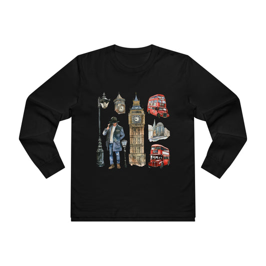 Men’s Base Longsleeve Tee - Vintage England Icons