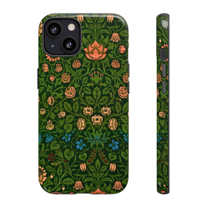 Crimson Leaf Whirl – Phone Case - Tough Cases