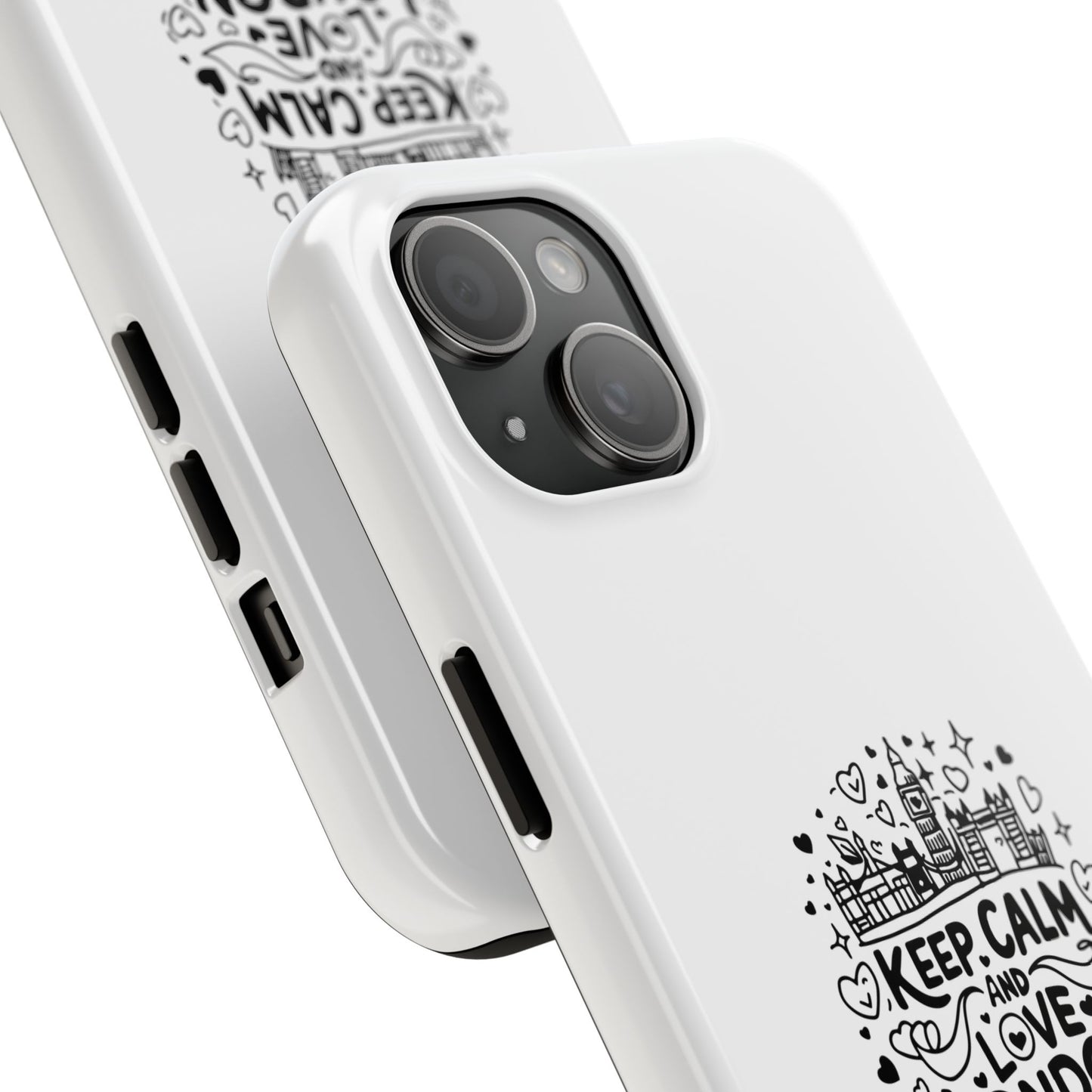 Keep Calm London Vibes Phone Case | Tough Protection for London Lovers
