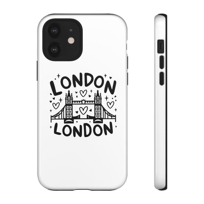 Love London Bridge Phone Case, Tough Cases for London Lovers, Cute Protection, Travel Gift, Phone Accessory, Design with Love