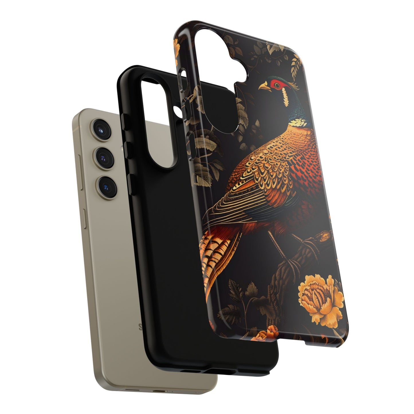 Elegant Bird Phone Case with Floral Design, Tough Phone Cover, Artistic Cell Phone Accessory, Unique Gift for Nature Lovers, Stylish [...]