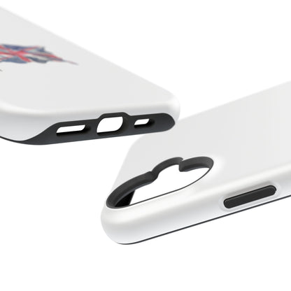UK Flag Magnetic Tough Case, Durable Phone Cover, British Pride Accessory, Gift for Travelers, Patriot’s Tech Protector