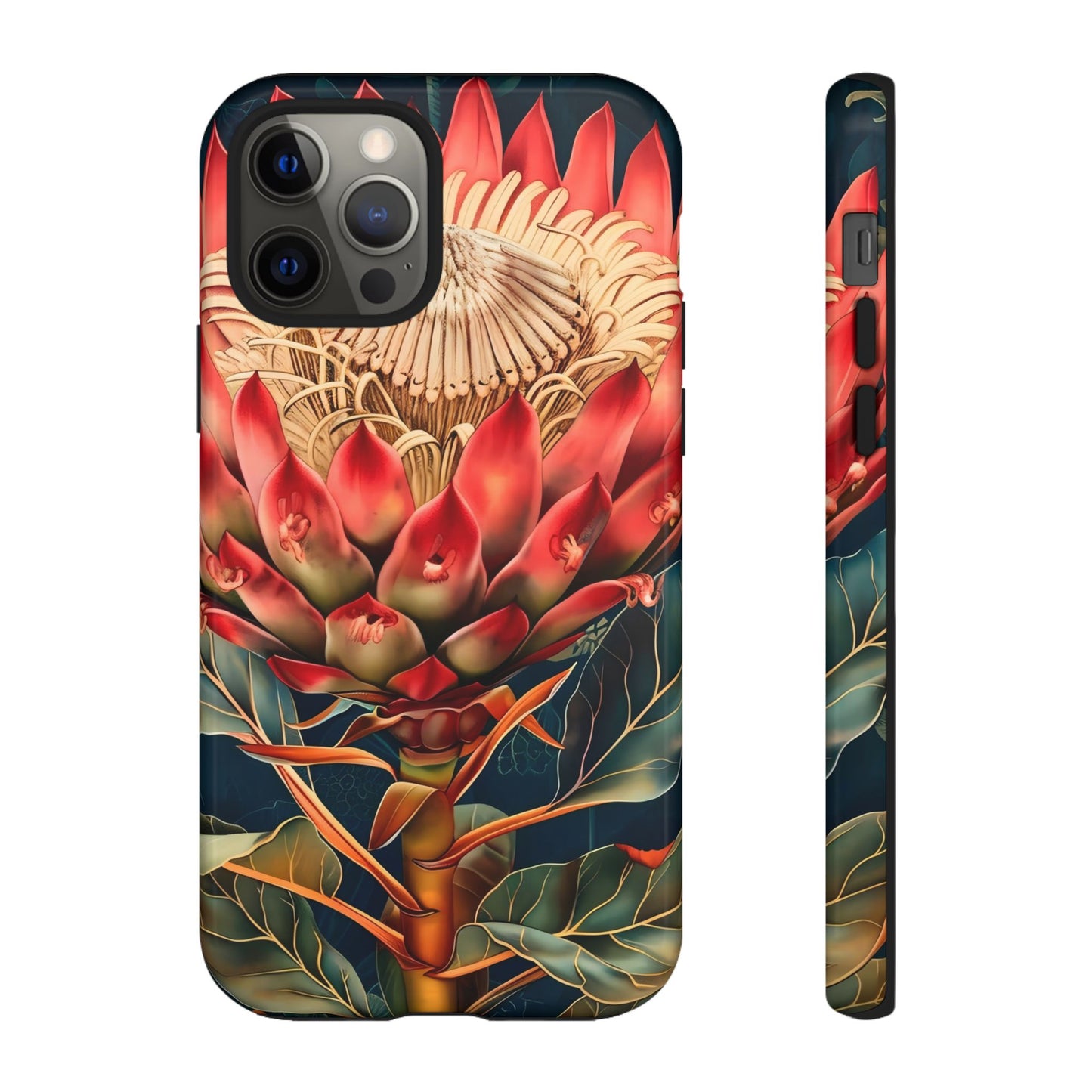 Tough Cases: Vibrant Floral Phone Case, Tough Phone Covers, Floral Art Cases, Nature Design Accessories, Gift for Nature Lovers