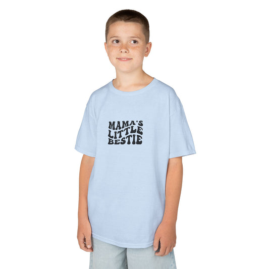 Kids Tee - Mama's Little Bestie SVG PNG Design - Fun and Comfy Cotton Shirt for Playtime