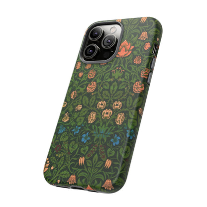 Crimson Leaf Whirl – Phone Case - Tough Cases