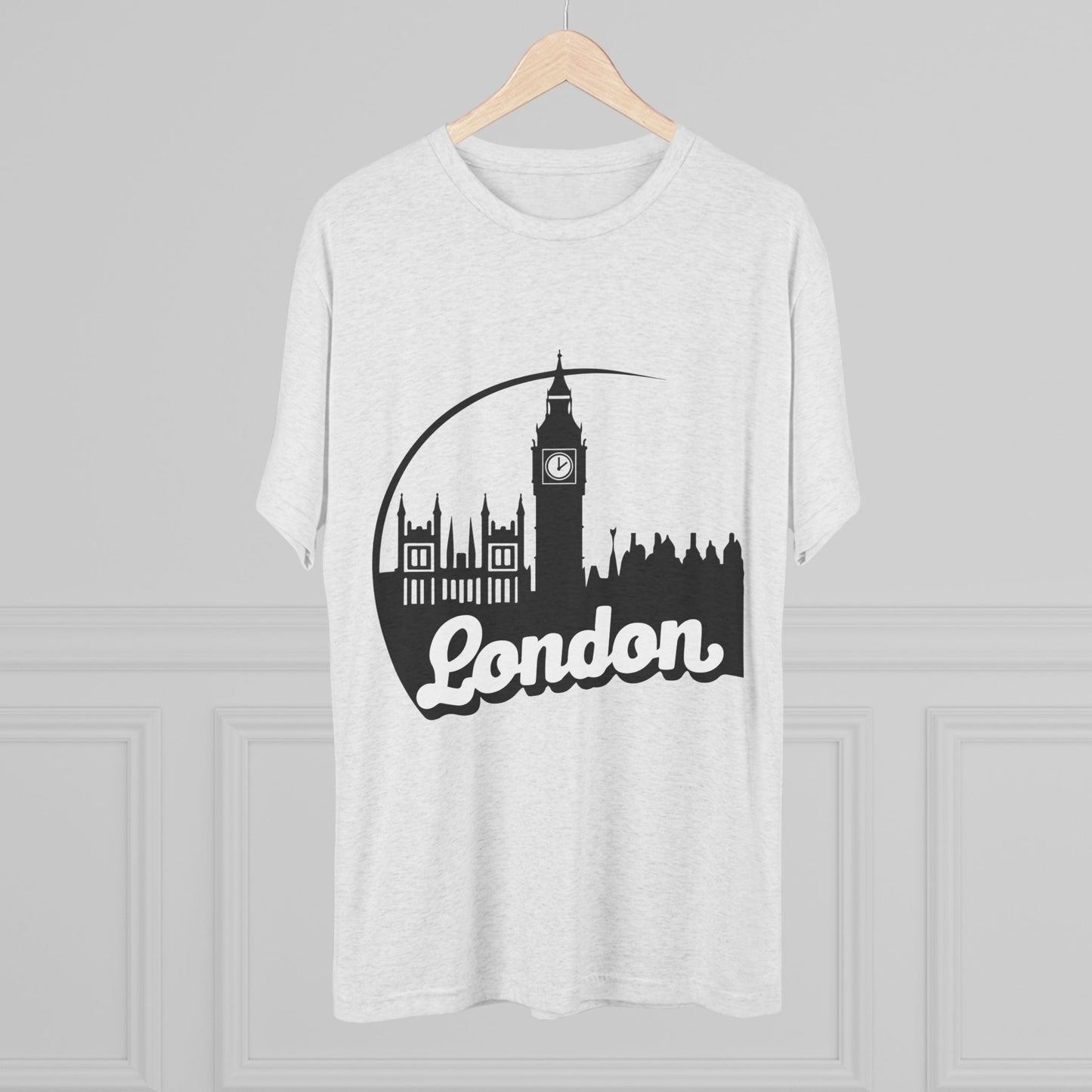 London High-Grade Unisex Tri-Blend Crew Tee