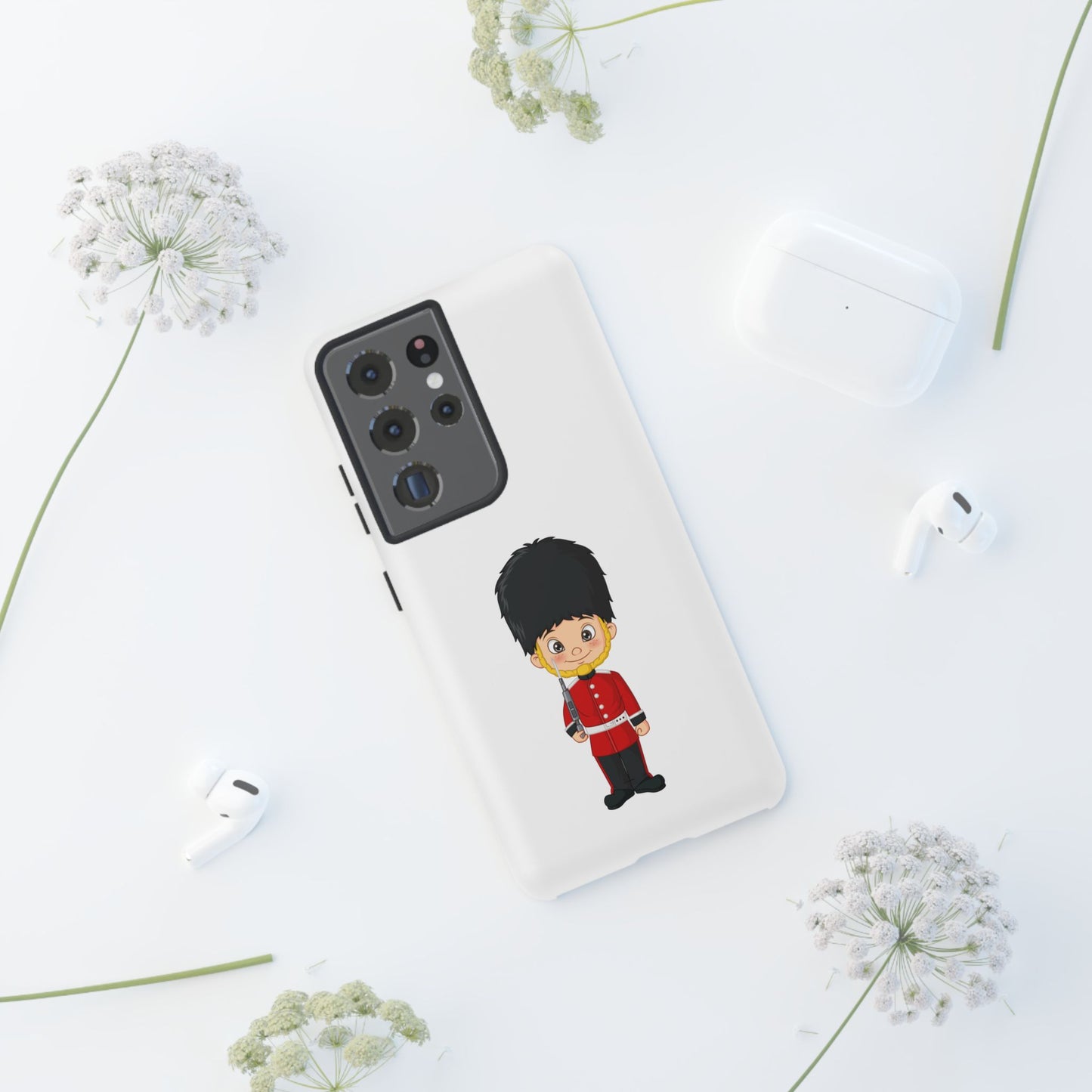 Cute Guard Phone Case - Fun Design for Kids & Adults