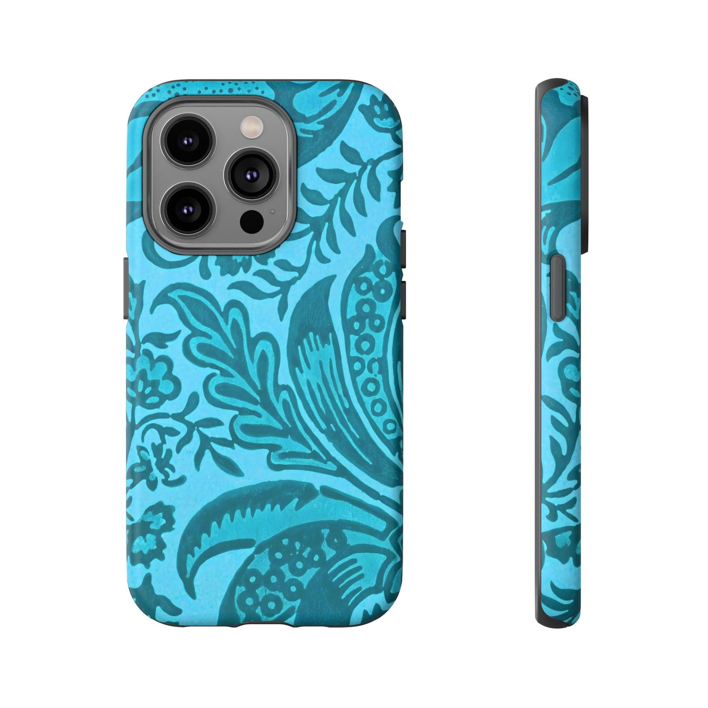 Tough Cases Floral Phone Case, Boho Chic Cover for Smartphones, Unique Gift for Her, Trendy Tech Accessory, Perfect for Personalization