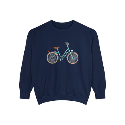Unisex Garment-Dyed Sweatshirt - Classy Bicycle