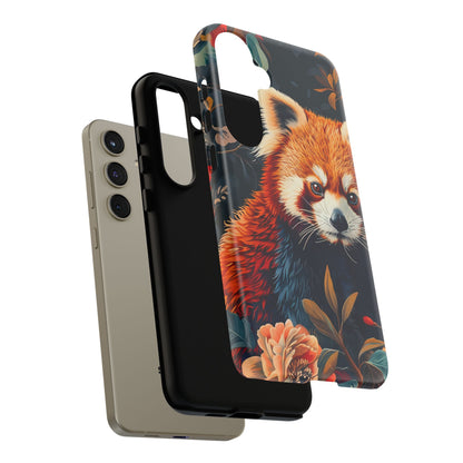 Cute Red Panda Phone Case, Wildlife Lover Gift, Tough Cases for iPhone, Nature-Themed Phone Cover, Animal Art Shell, Cute Tech Accessories