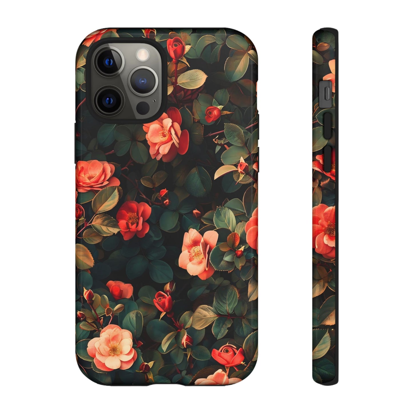 Floral Phone Case - Elegant Floral Design, Tough Protective Case, Perfect Gift for Her, Trendy Phone Accessories, Mother’s Day, Birthday