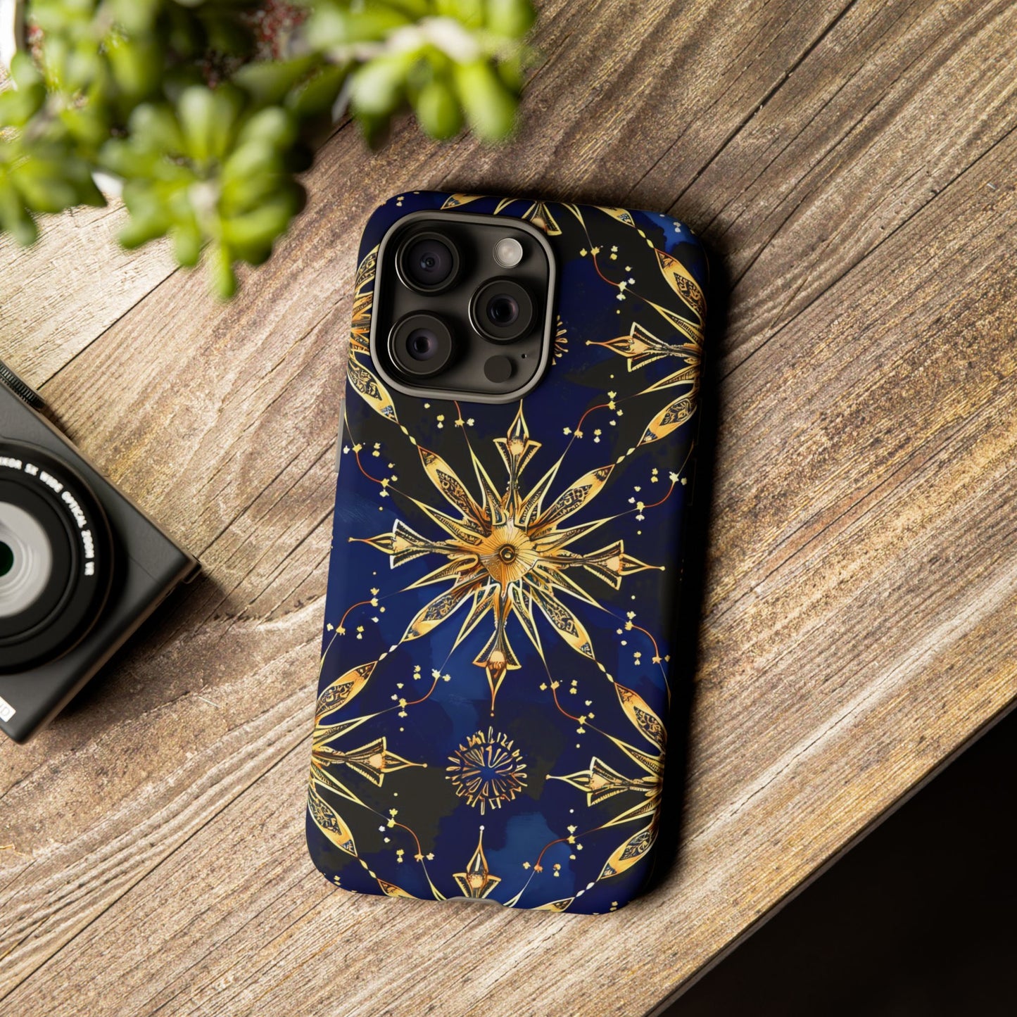 Tough Cases Phone Case with Celestial Design, Stylish Phone Cover, Unique Gift for Space Lovers, Durable Protection, Cosmic Art
