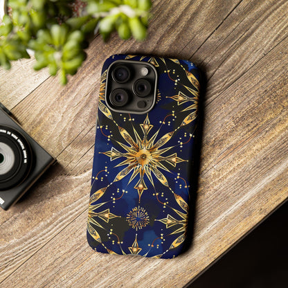 Tough Cases Phone Case with Celestial Design, Stylish Phone Cover, Unique Gift for Space Lovers, Durable Protection, Cosmic Art