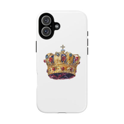 Royal Crown Phone Case | Tough Phone Cases, Stylish Accessories, Gift for Her, Birthday Present, Royalty Vibe