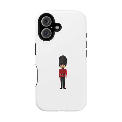 Charming Magnetic Phone Cases with Royal Guard Design, Fun Gift, Phone Accessory, Stylish Protection, Unique Phone Cover