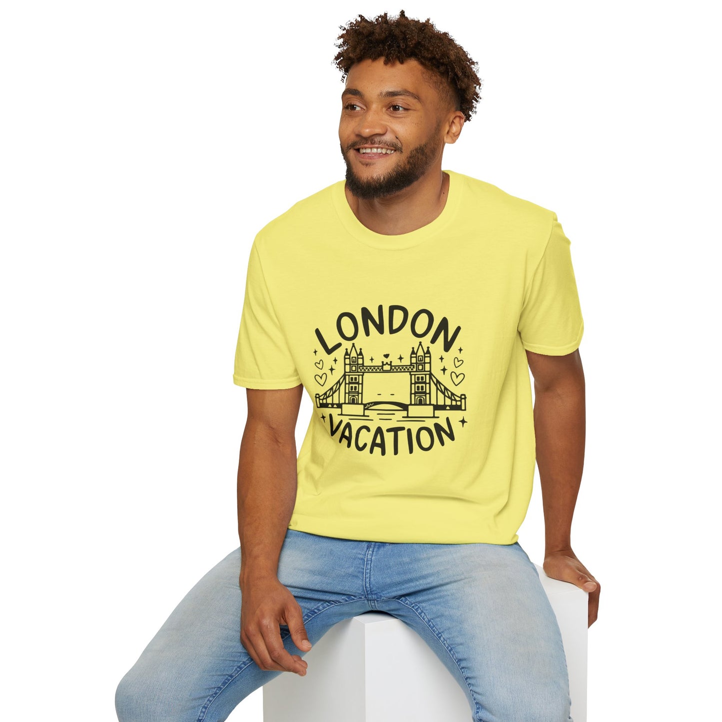 London Vacation Trendy Unisex Softstyle T-Shirt
