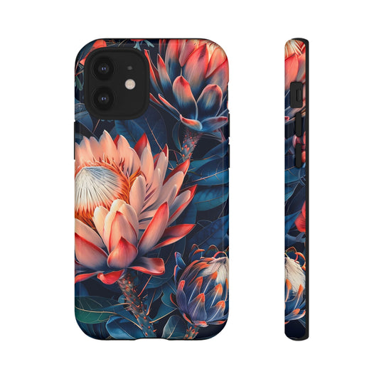 Floral Phone Case | Tough Cases, Floral Design, Phone Accessory, Gift for Her, Customizable Case, Nature Lover Gift