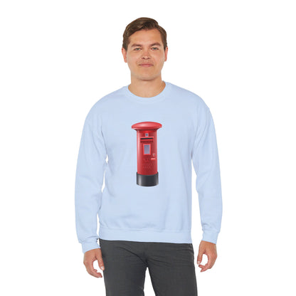 Unisex Heavy Blend™ Crewneck Sweatshirt Classy - Classic UK Royal Mailbox