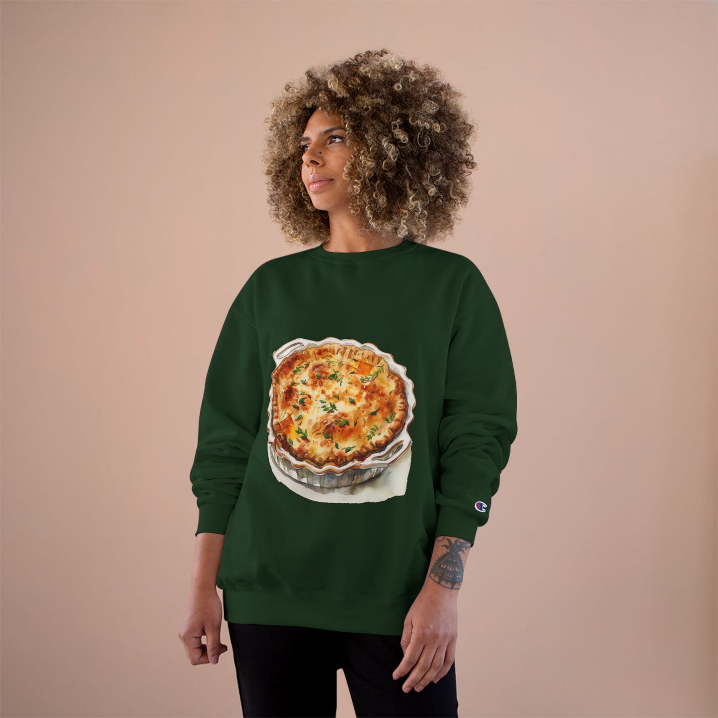 Champion Sweatshirt - Tea, Tarts, and Triumph - British Royal Culinary Favorites