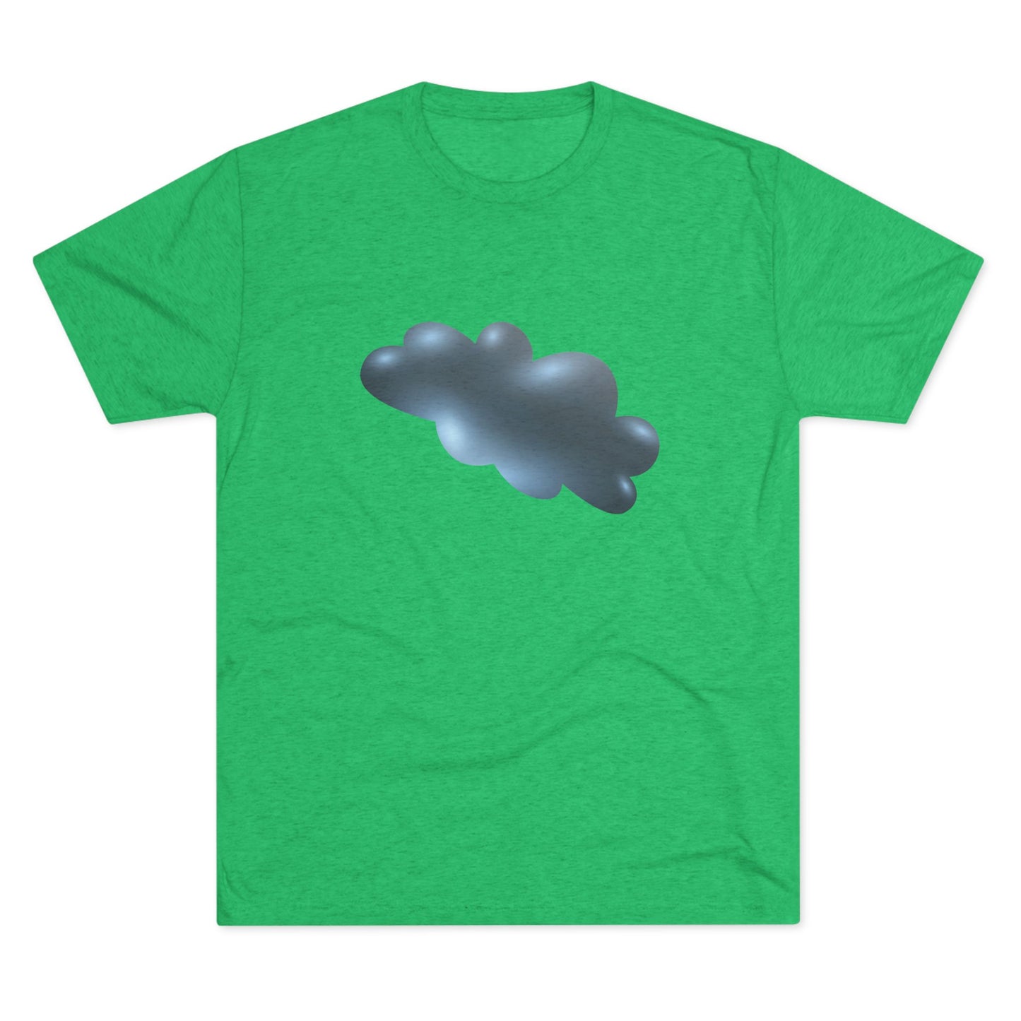 Serene Cloudscape - Dreamy Cloud Soft Unisex Tri-Blend Crew Tee