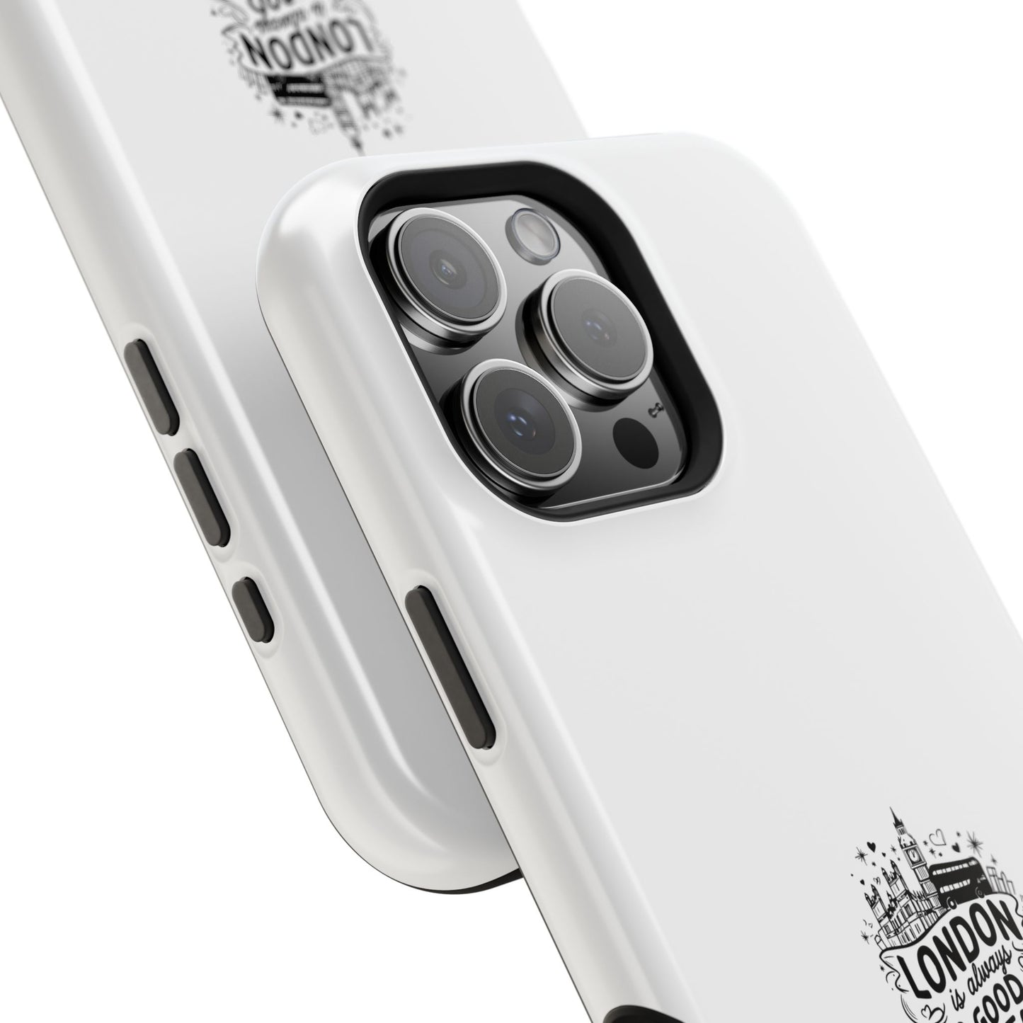 London Good Idea Magnetic Phone Case, Travel Accessories, Unique Gift, Phone Cover, London Souvenir, Custom Case