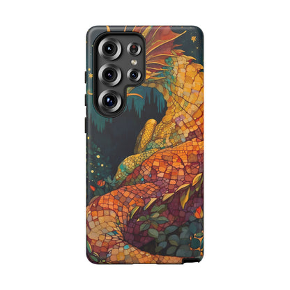 Dragon Art Phone Case, Tough Phone Cover, Fantasy Gift, Unique Mobile Accessory, Dragon Lover Gift, Stylish Protection