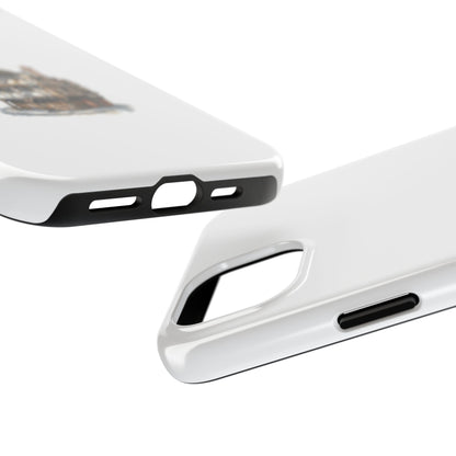 Artistic Tough Phone Case - Vintage Architectural Design