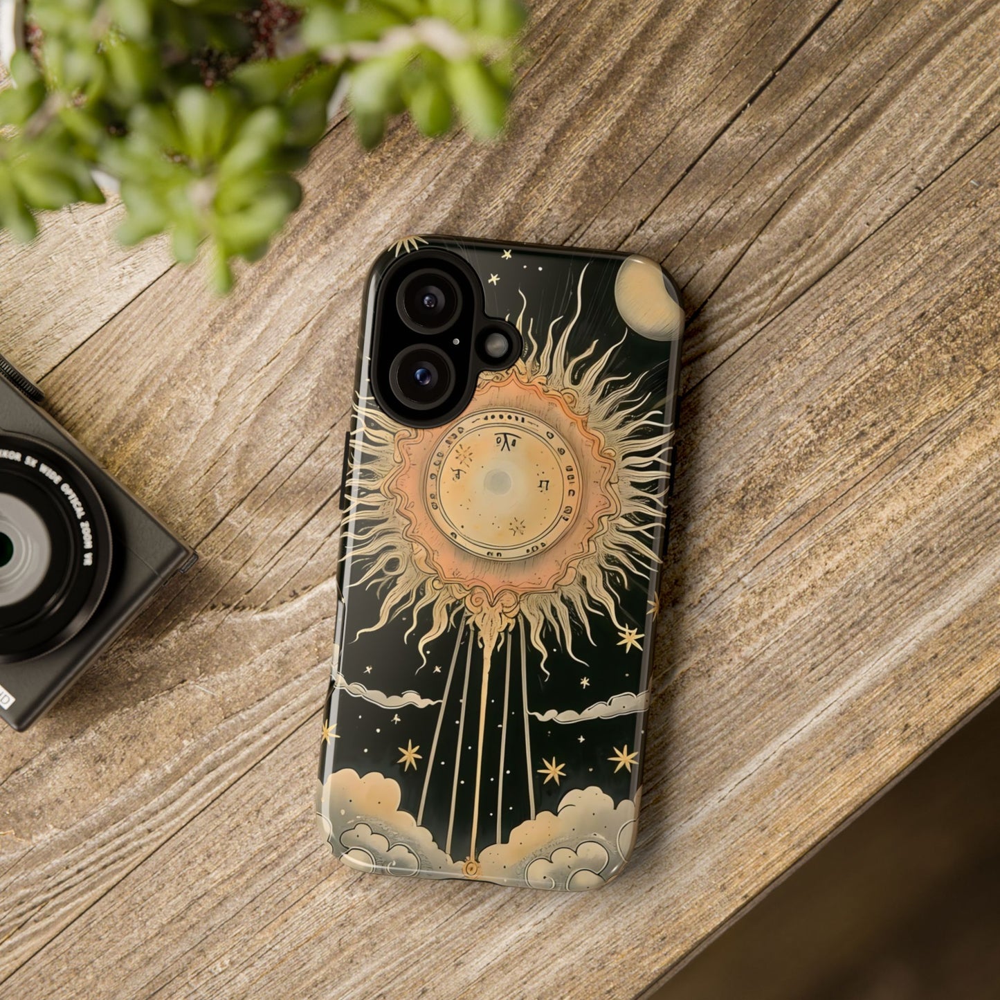 Celestial Phone Case, Tough Cases for Astrology Lovers, Cosmic Design, Gift for Astronomers, Unique Phone Accessories