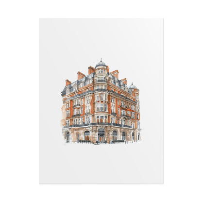 Elegant Architectural Rolled Posters, Art Prints for Home Decor, Gift for Housewarming, Wall Art for Living Room, Unique Art Decor