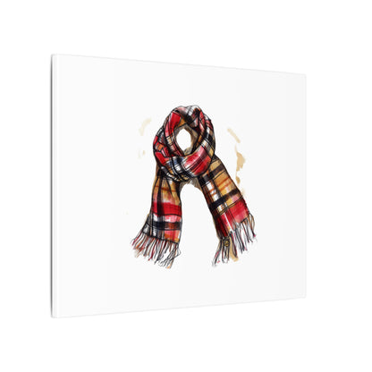 Autumn Scarf Canvas Art Print | Cozy Home Décor, Gift for Fall Lovers, Seasonal Wall Art, Unique Interior Design