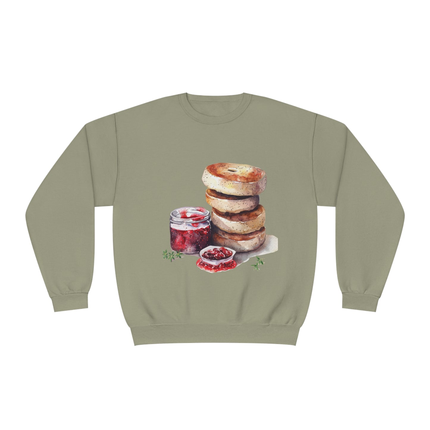 Unisex NuBlend® Crewneck Sweatshirt - British Royal Feast Opulent Dining Fit for Royalty