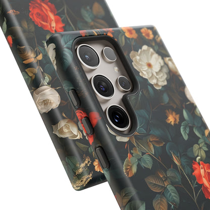 Floral Phone Case | Tough Cases with Elegant Design | Gift for Her, Mother's Day, Birthdays, Personalized, Trendy Tech Accessories
