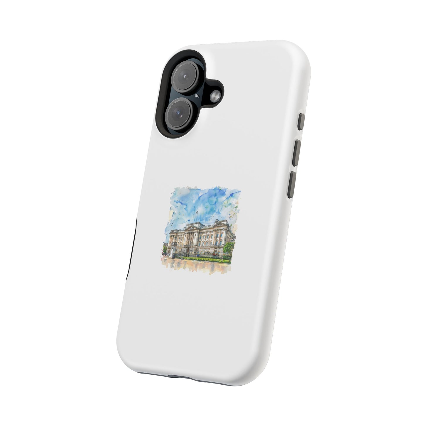 Artistic Magnetic Phone Case, Custom Tough Case, Unique Phone Cover, Gift for Travelers, Landscape Design, Protective Case