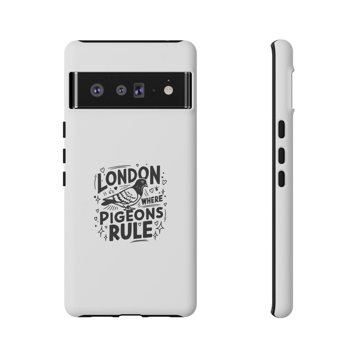 London Pigeons Rule Phone Case – Tough and Stylish Protection for Urban Aficionados