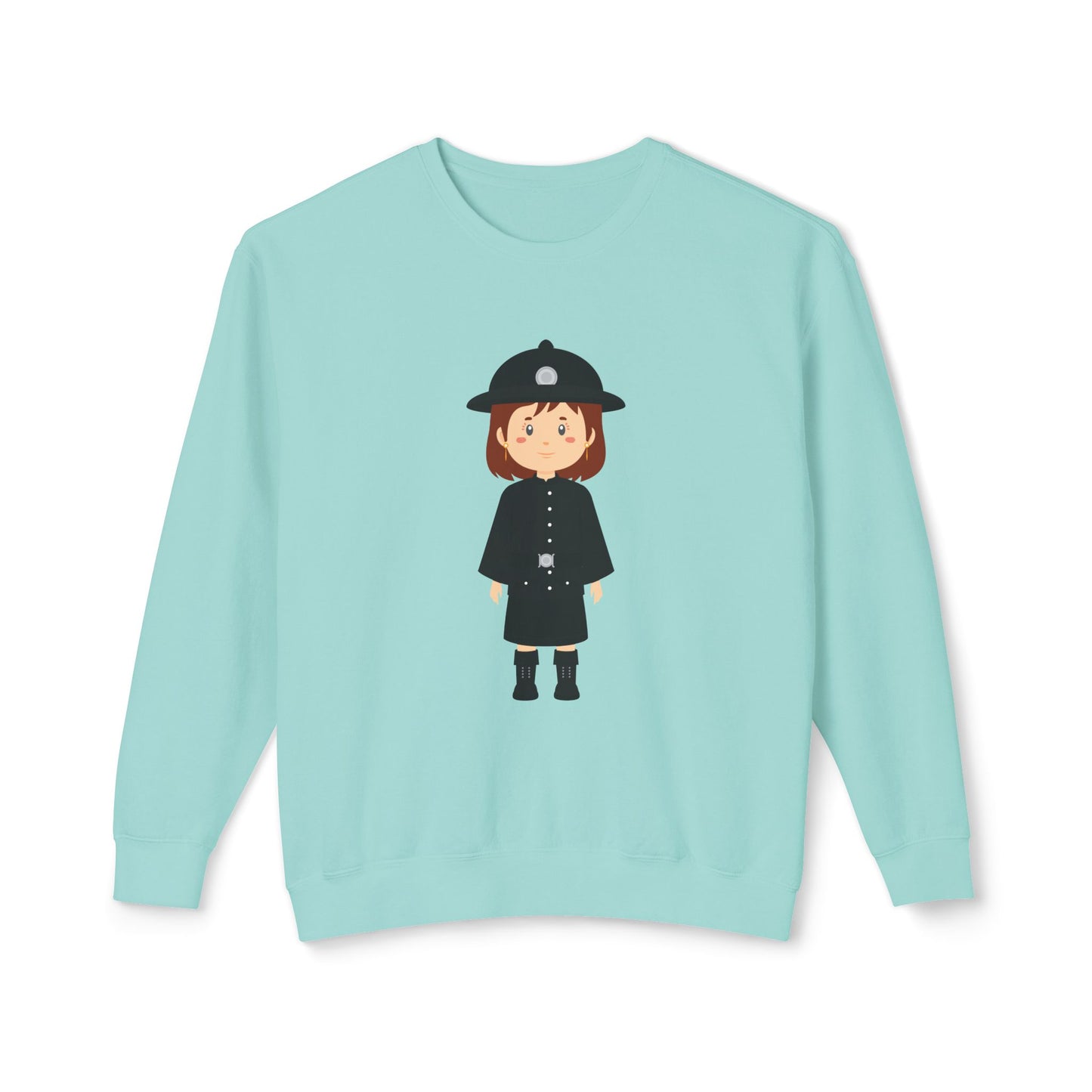 Unisex Lightweight Crewneck Sweatshirt - British Soldier Military Elegance and Honorable