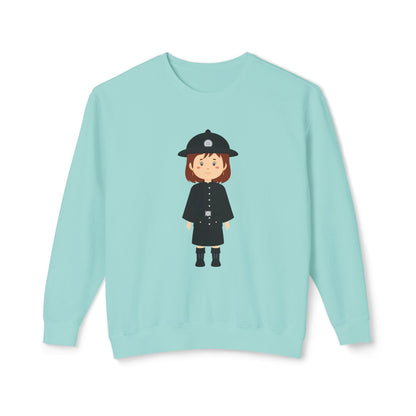 Unisex Lightweight Crewneck Sweatshirt - British Soldier Military Elegance and Honorable