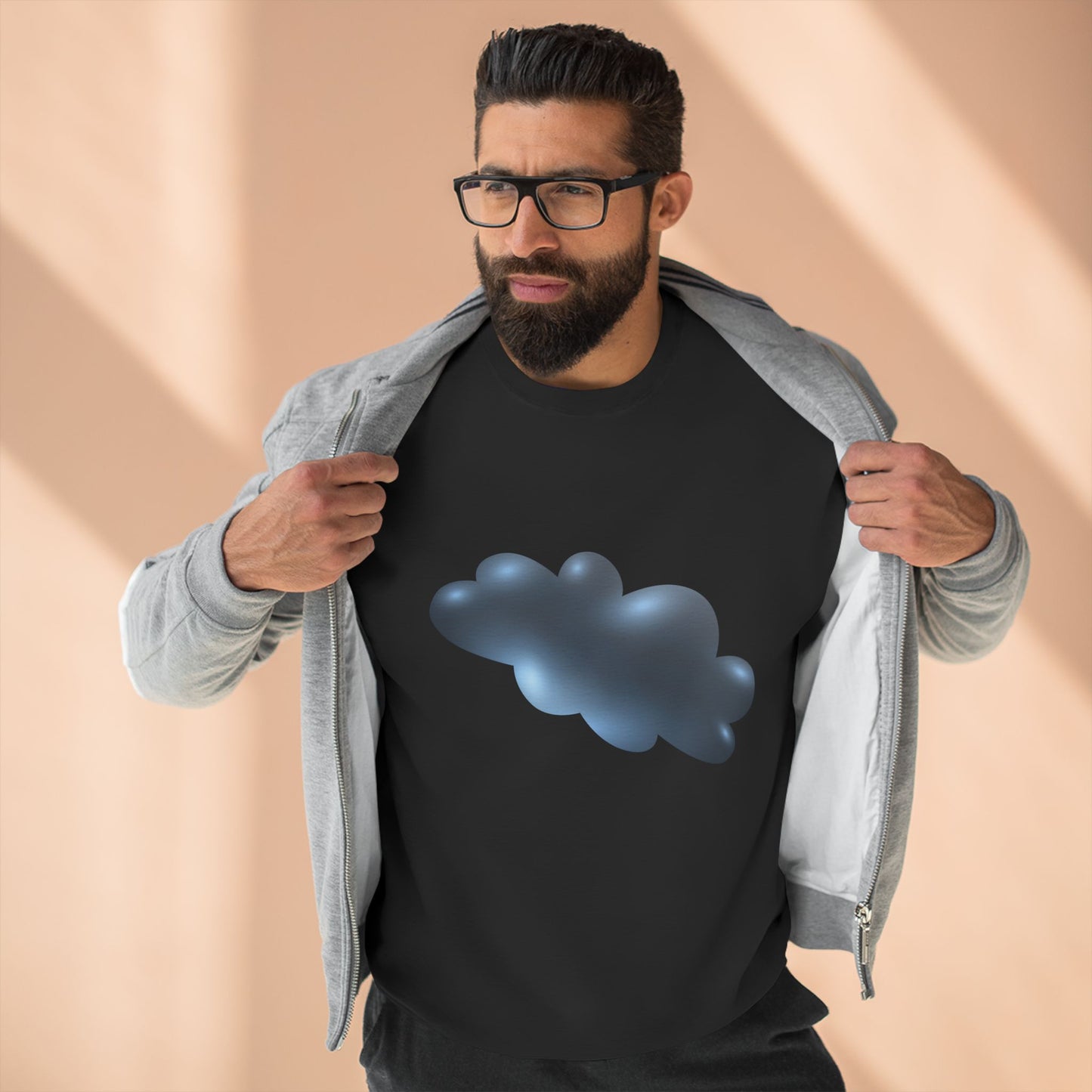Unisex Crewneck Sweatshirt - Serene Cloudscape Dreamy Cloud