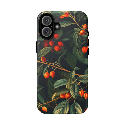 Tough Cases, Floral Phone Case, Nature-Inspired Tech, Unique Gift, Phone Accessory, Botanical Design, Fall Vibes