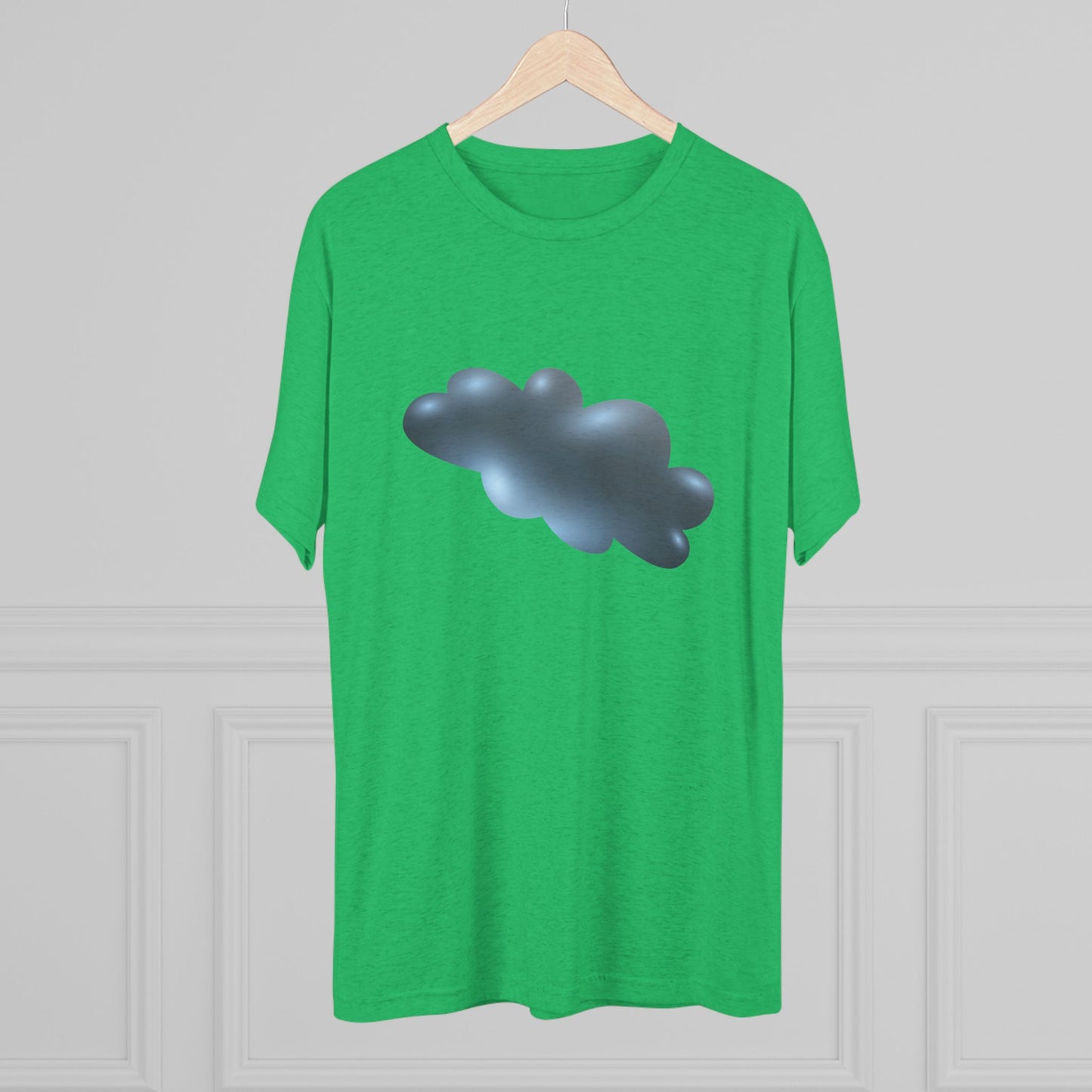 Serene Cloudscape - Dreamy Cloud Soft Unisex Tri-Blend Crew Tee