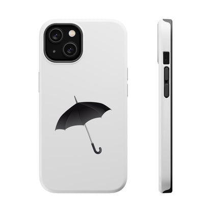 Stylish Magnetic Tough Cases with Umbrella Design, Custom Phone Cases, Durable Cell Phone Covers, Unique Gift Ideas, Rainy Day Accessories