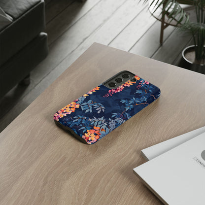 Floral iPhone Case, Tough Phone Cover, Gift for Her, Nature Lover Accessory, Spring Decor, Unique Floral Design