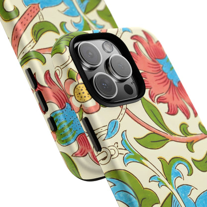 Tough Floral Phone Case - Artistic Smartphone Cover, Floral Print Gift, Protective Case | For Nature Lovers, Stylish Accessory, Phone [...]