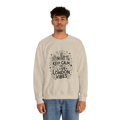 Unisex Heavy Blend™ Crewneck Sweatshirt Trendy - Love London Vibes
