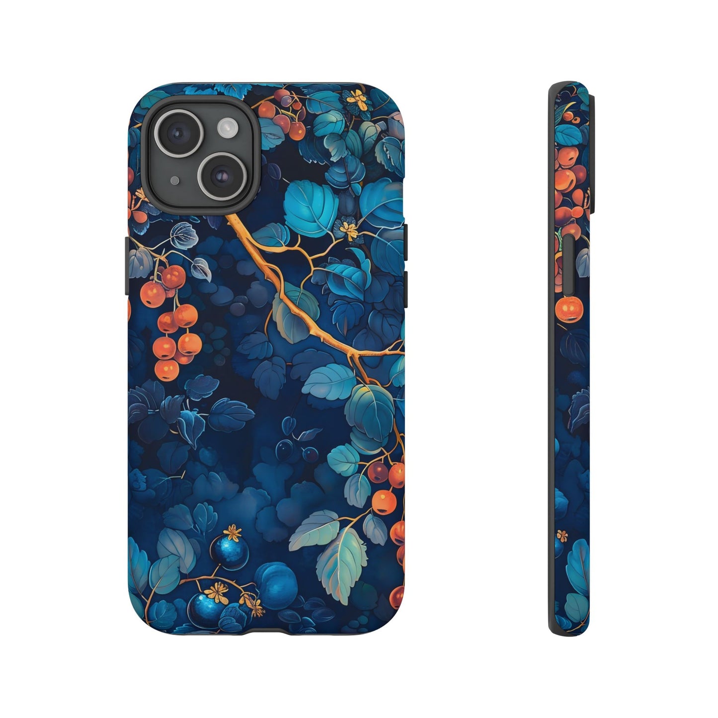 Artistic Phone Case with Floral Design, Tough Cases for iPhone, Nature-Inspired Accessory, Unique Gift for Her, Protective Cover