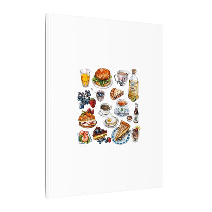 Breakfast Feast Canvas Print, Food Art, Kitchen Decor, Gifting for Food Lovers, Brunch Vibes, Wall Art