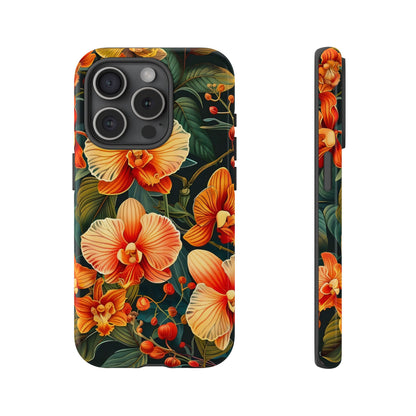 Floral Phone Case - Tough Cases, Protective Cover, Gift for Her, Smartphone Accessory, Floral Design, Nature-Inspired